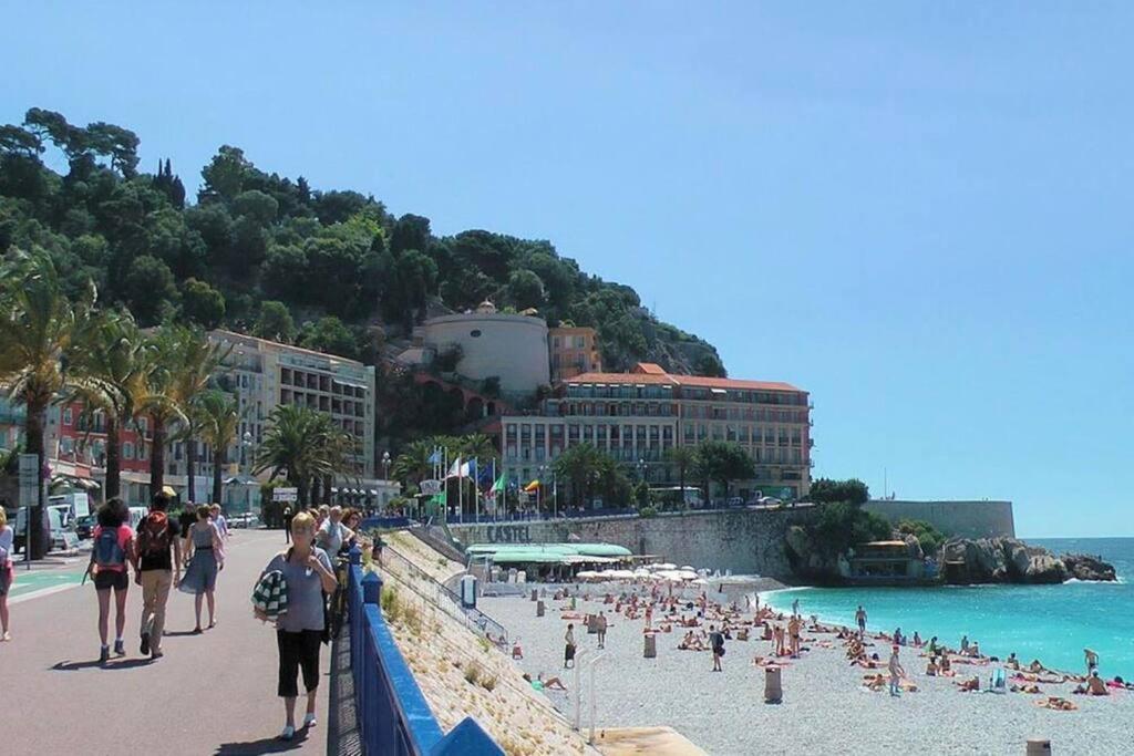 Studio A Louer Au Coeur Du Carre Dor A Nice, Rue Dalpozzo A 150 Metres Des Plages Kültér fotó
