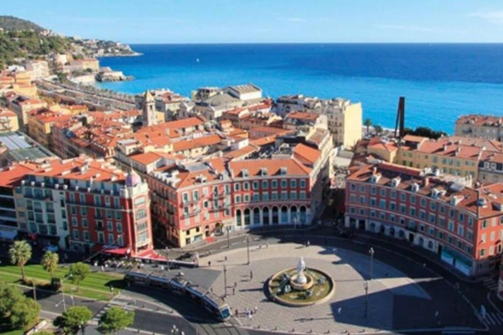 Studio A Louer Au Coeur Du Carre Dor A Nice, Rue Dalpozzo A 150 Metres Des Plages Kültér fotó