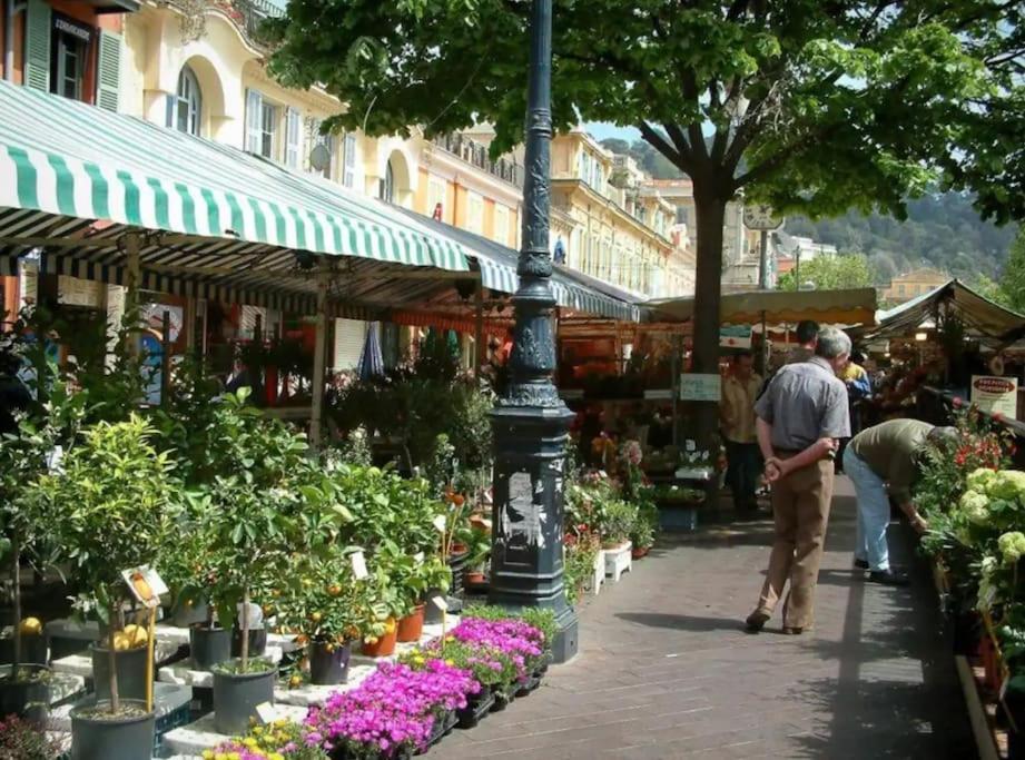 Studio A Louer Au Coeur Du Carre Dor A Nice, Rue Dalpozzo A 150 Metres Des Plages Kültér fotó