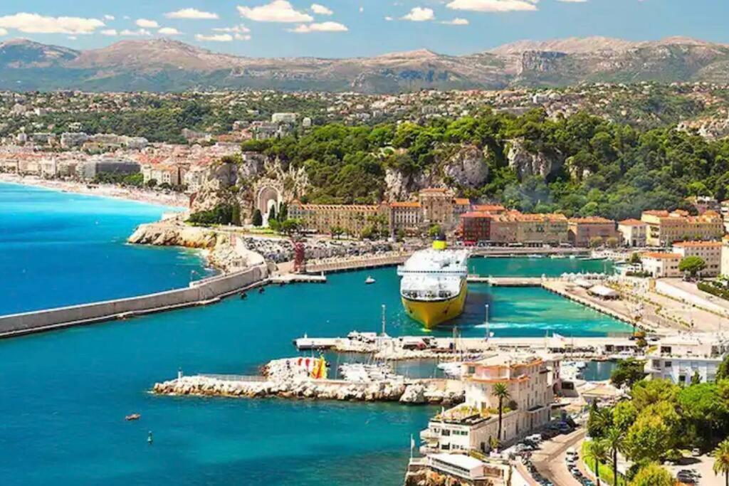 Studio A Louer Au Coeur Du Carre Dor A Nice, Rue Dalpozzo A 150 Metres Des Plages Kültér fotó